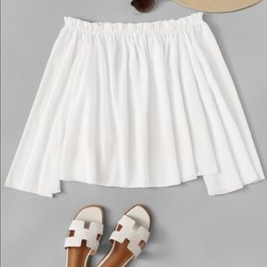 Drill Trim Off Shoulders Solid Top